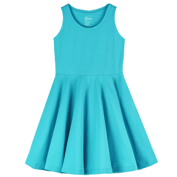 Mightly Other - Mightly Girls Turquoise Dress size: 6-14 Years